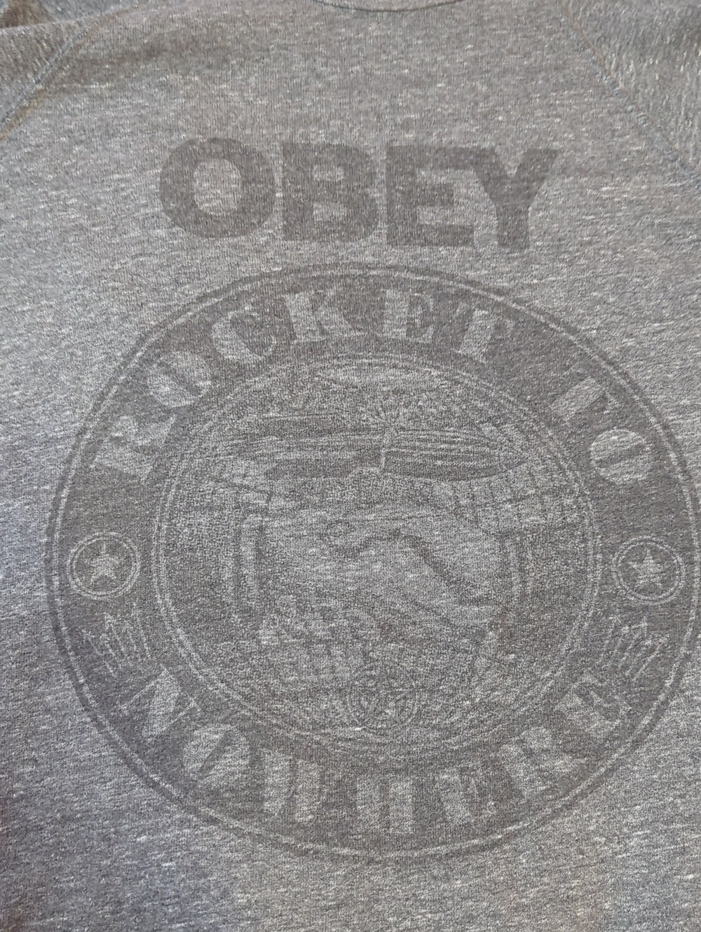 Vintage (USA) Obey Rocket to Nowhere sweatshirt sz L - Picture 6 of 6